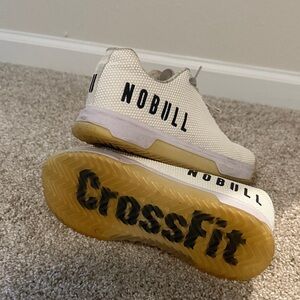 NOBULL limited edition crossfit lifting shoes: White Training Shoes